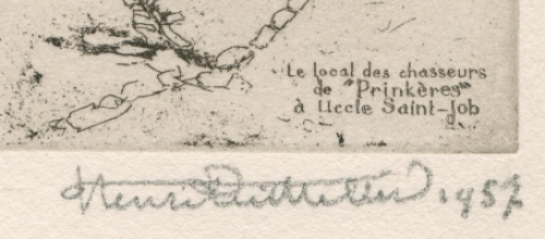 Belgische kunst van Henri Quittelier