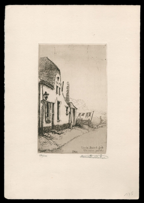 Ets uit 1946 van Henri Quittelier kopen