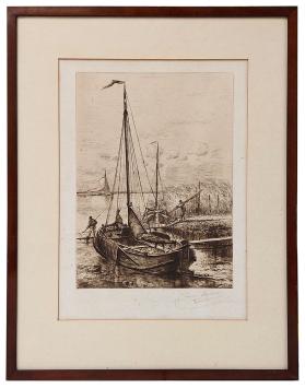 Gravure van Henri Seghels Jr. uit 1881