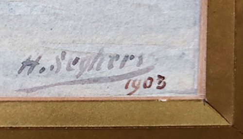 Schilderij van de Antwerpse schilder Henri Seghels Jr. kopen