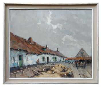 Schilderij uit 1949 van de Belgische  kunstenaar Joseph Lemaire kopen