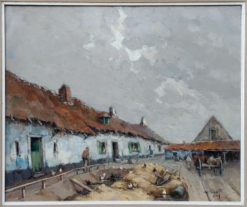 Schilderij van de Belgische schilder Joseph Lemaire kopen