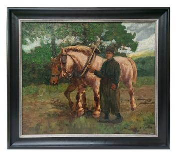 Schilderijtje van de kunstschilder Henri Houben kopen