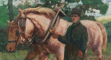 De Antwerpse schilder Henri Houben