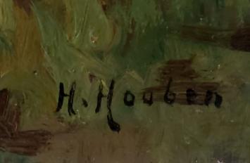 De boer met zijn werkpaarden