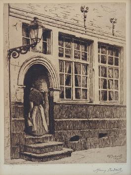Ets van Henry Bodart kopen, geëtst in 1913