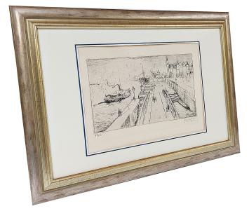 Bedrijvigheid aan het Steen te Antwerpen 80/100