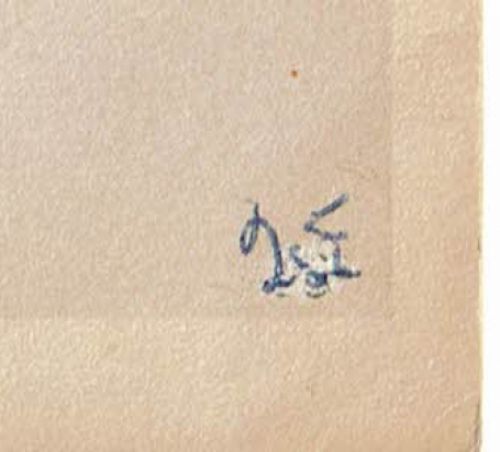 Dierenstudie gemonogrameerd