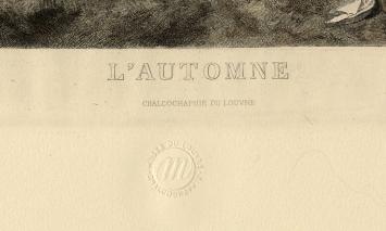 Herdruk,  L' Automne E.A. Champollion naar Nicolas Lancret 1890