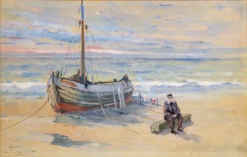 Schilderijtje van Herman Bogaerd