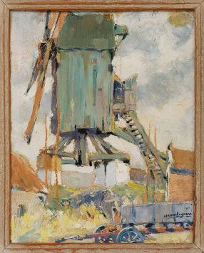 Schilderijtje van Herman Bogaerd