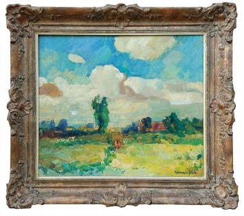 Schilderij van Herman Diels kopen, landschap