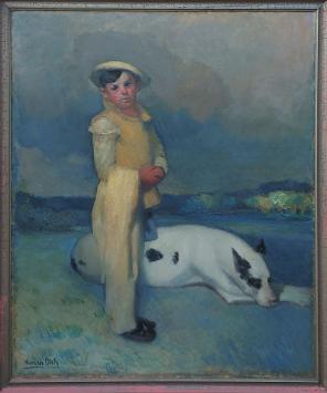 Olieverfschilderij van H. Diels