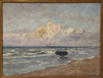 Schilderij van de Belgische kunstenaar Herman Van den Berghe