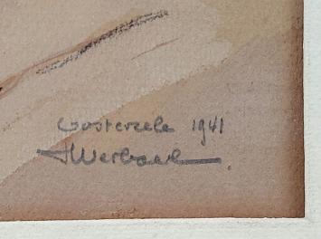 Gouache, Oosterzele 1941