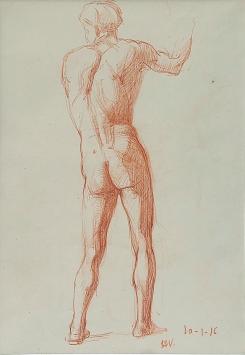 Tekening uit 1915 kopen van Herman Verbrugge