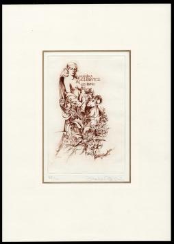 Grafisch kunstwerkje van Hermina Horváth kopen