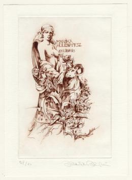 Hermina Horváth vrouw van Antoon Vermeylen