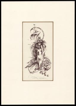 Grafisch kunstwerkje van Hermina Horváth kopen