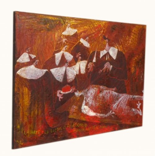 La Leçon d'Anatomie Rembrandt 1632 copie