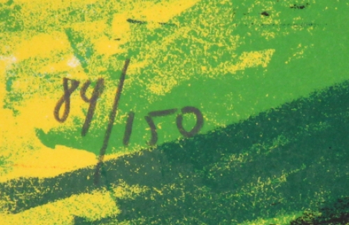 Litho van Fred Bervoets te koop