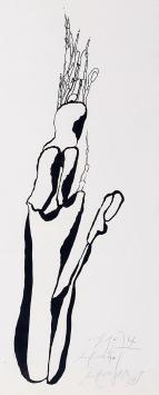 Hedendaagse kunst van de Belgische kunstenaar Hugo Heyens