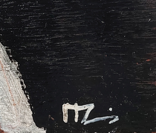 Kunstwerk  op bord of paneel van Hilde Meewis