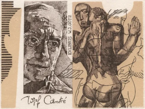 カレル・デメル 『Exlibris for W・J・GOTZ』0808ZZE カレル・デメル