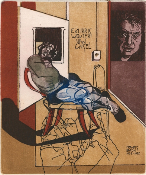 Kunstwerkje van de Belgische grafica Hilde Stevens