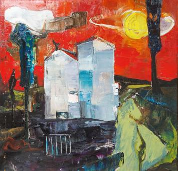 Kunstwerkje van Antwerpse, Belgische kunstenaar Bert Hilderbrandt kopen