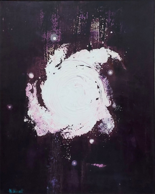 De Belgische schilder Bert Hildebrandt