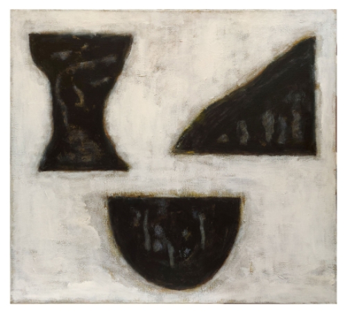 Groot abstract schilderij van Paul Vanden Bosch