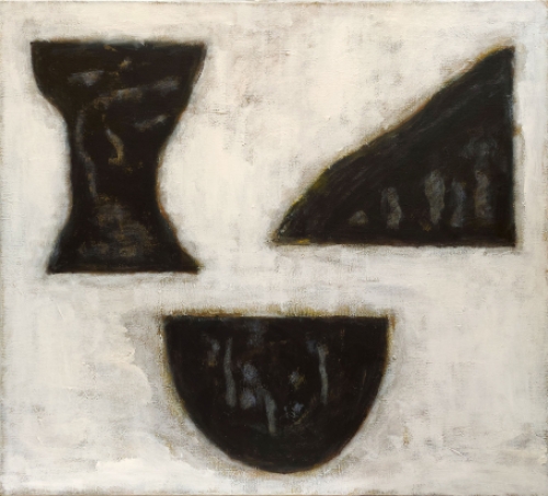 Groot abstract schilderij uit 2006 van Hilderson kopen