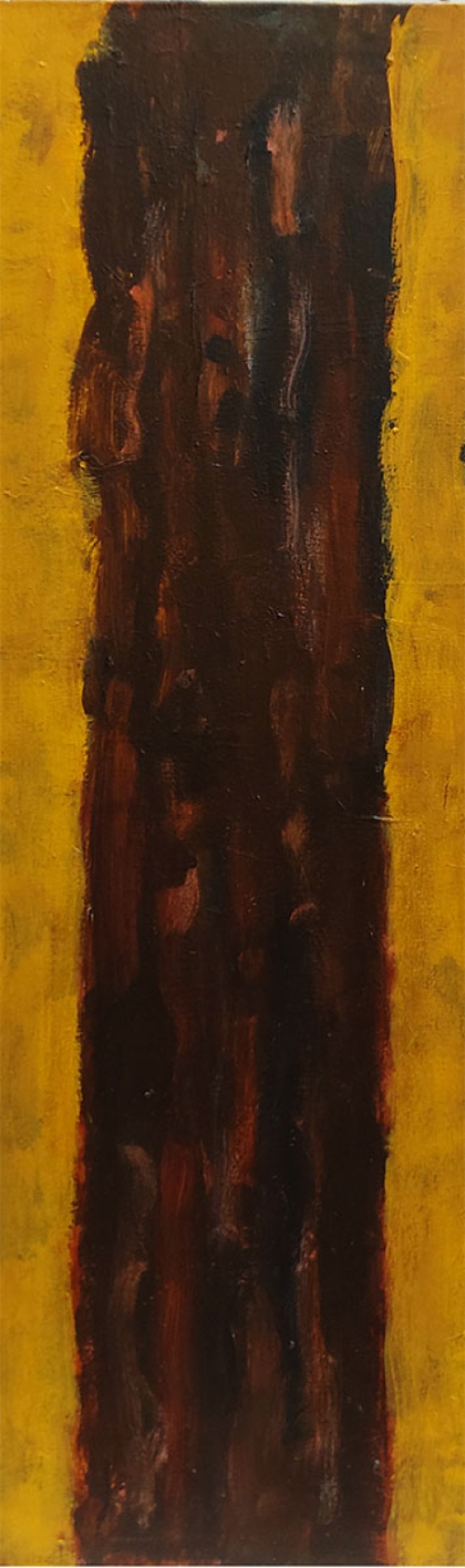 Abstract schilderij van Paul Vanden Bosch (Hilderson), 2010