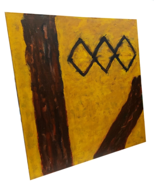Abstract schilderij uit 2010 kopen