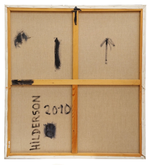 Abstract kunstwerk, Lijnen en ruiten 2010