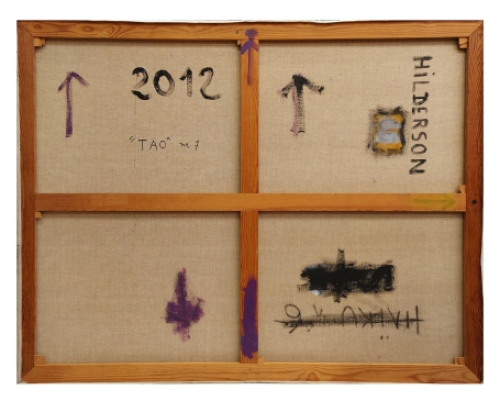 Abstract schilderij van Paul Vanden Bosch (Hilderson), 2012