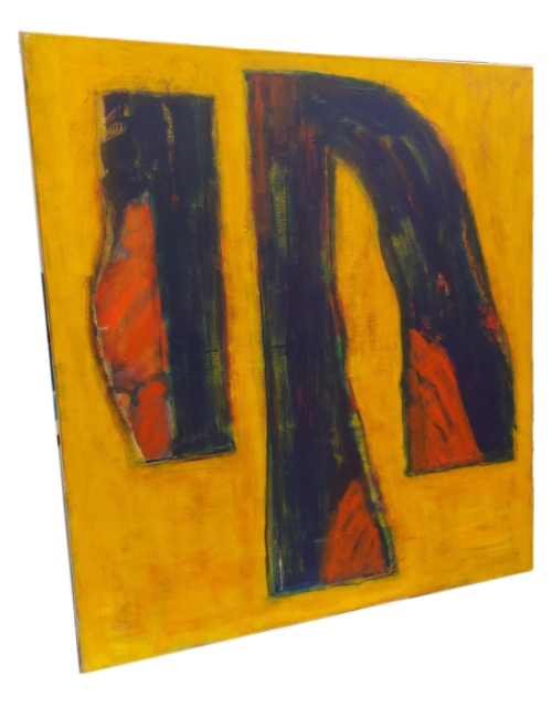 Abstract schilderij uit 2003 kopen