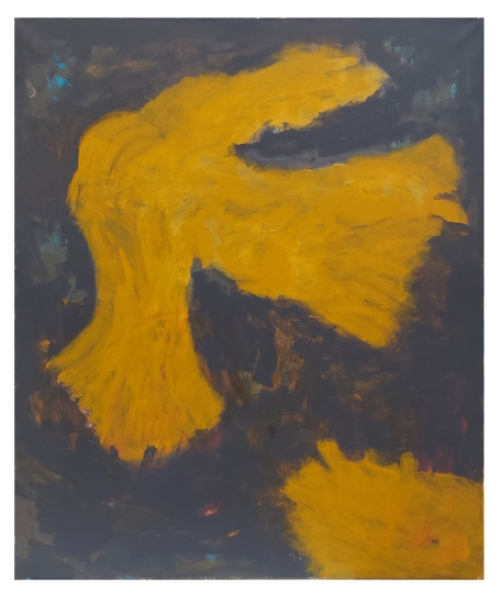 Groot abstract schilderij van Paul Vanden Bosch