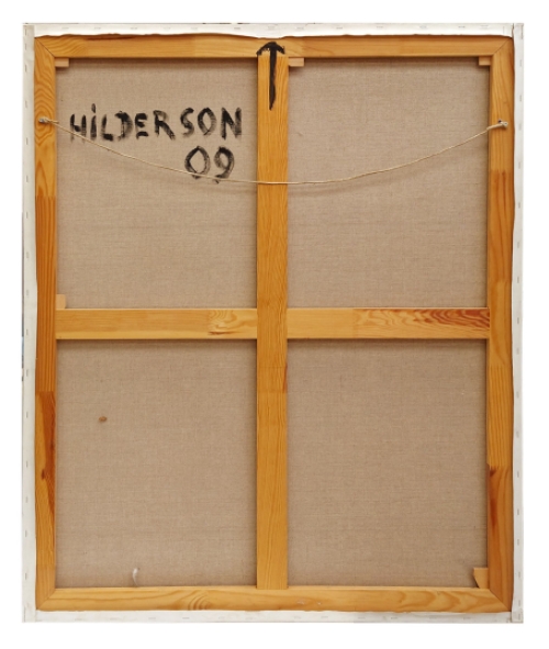 Abstract schilderij van Paul Vanden Bosch (Hilderson), 2009