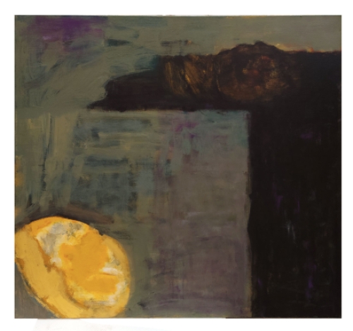 Groot abstract schilderij van Paul Vanden Bosch