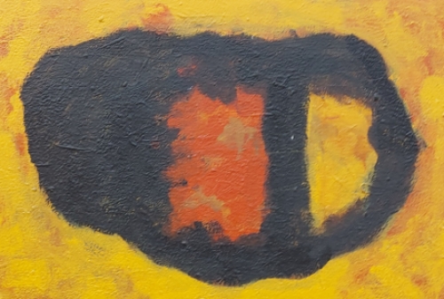 Schilderij door de Belgische kunstenaar Paul Vanden Bosch (Hilderson)