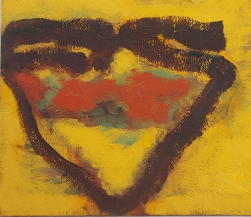 Schilderij door de Belgische kunstenaar Paul Vanden Bosch (Hilderson)