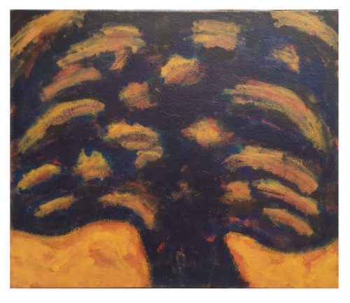 Abstract schilderij van Paul Vanden Bosch