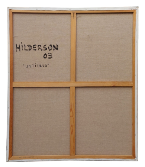 Abstract schilderij van Paul Vanden Bosch (Hilderson), 2003