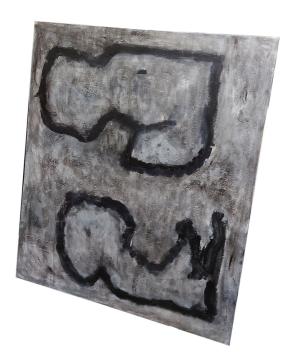 Abstract schilderij van Paul Vanden Bosch (Hilderson)