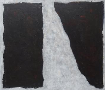 Abstract schilderij door de Belgische kunstenaar Paul Vanden Bosch (Hilderson)