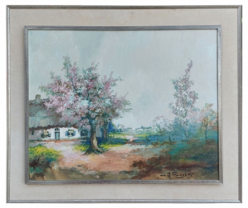 Schilderij van Belgische schilder Henri Joseph Pauwels