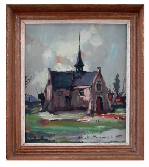 Schilderij van Belgische schilder Henri Joseph Pauwels kopen