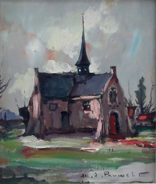 Olieverfschilderij van kunstschilder H..J. Pauwels kopen